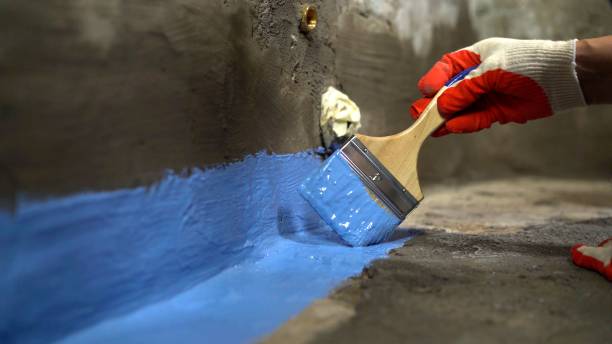 Commercial Emergency Waterproofing project at a Corfu, NY business property by SJ Waterproofing Pros